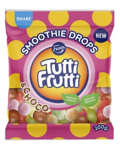 Tutti Frutti Smoothie Drops & Choco 200g/18tk