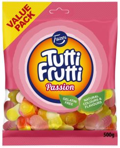 Tutti Frutti Passion kommikott 500g/10tk