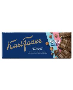 Karl Fazer Suffeli Salty piimašokolaad 160g / 21 tk
