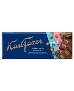 Karl Fazer Suffeli Salty piimašokolaad 160g / 21 tk