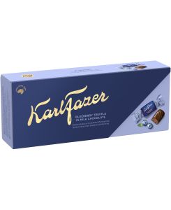 Karl Fazer piimašokolaadikompvekid mustikatäidisega 250g/12tk