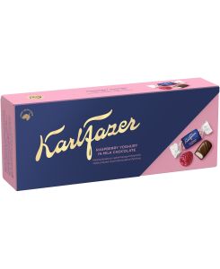 Karl Fazer piimašokolaadikompvekid vaarikajogurtitäidisega 250g/12tk