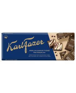 Karl Fazer piimašokolaad vanilje-iirise 180g/22tk