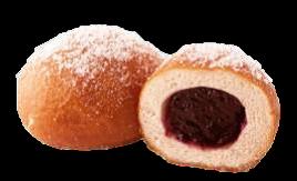 cannelle metsamarjatäidisega berliner 65g