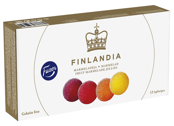 Finlandia Jellies marmelaadikuulid 260g/ 14tk