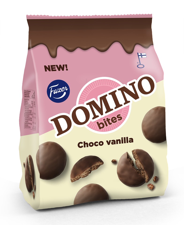 Domino Kakaoküpsised vanilje 185g /7tk