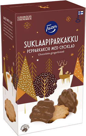 SEASONAL Fazer piparkoogid piimašokolaadiga 175g / 10tk