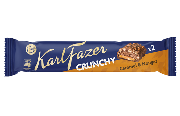 Karl Fazer Crunchy šokolaadibatoon 55g/20tk